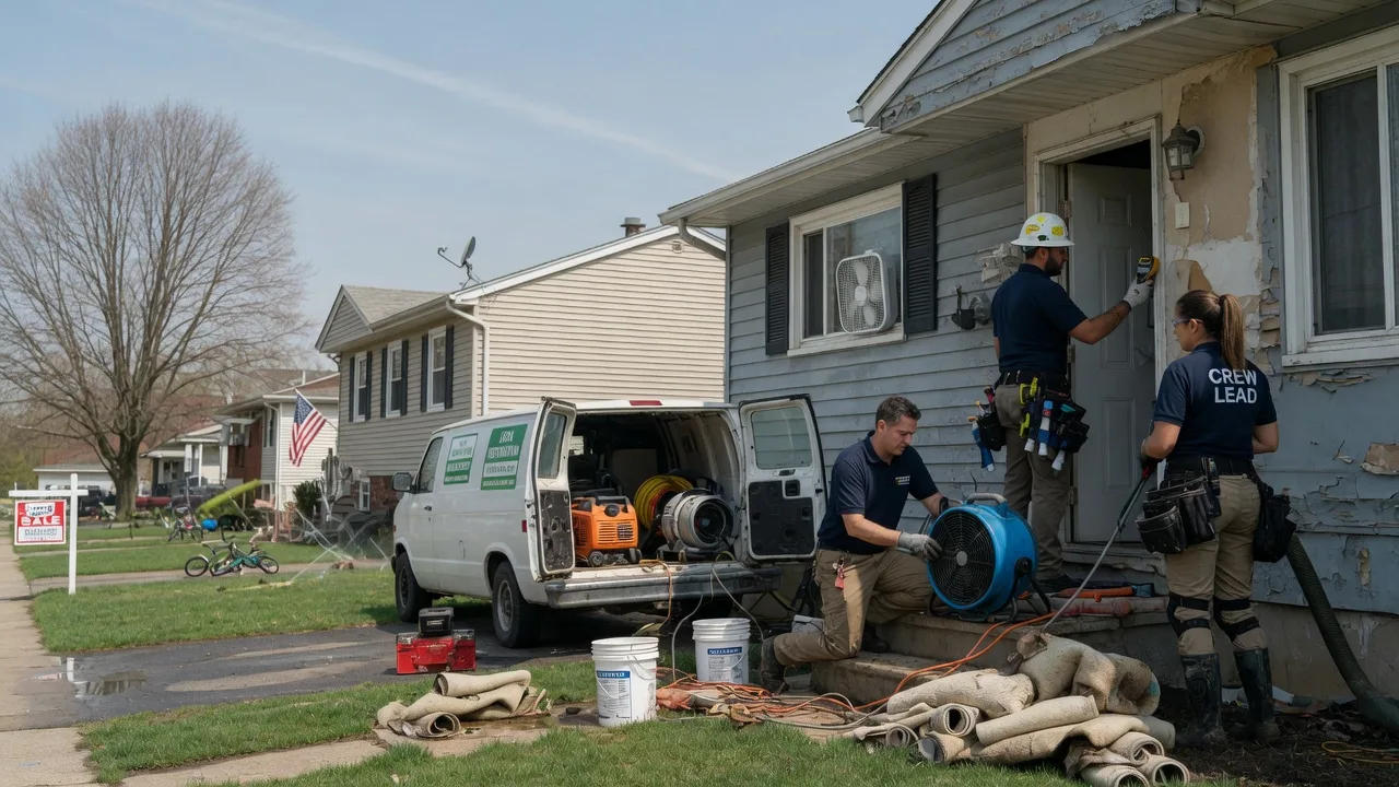 Flood Cleanup in Danville, CA near me